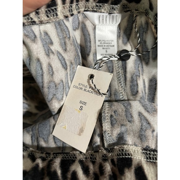 Women's Kaktus Skirt Size S Black/Taupe - Picture 8 of 9